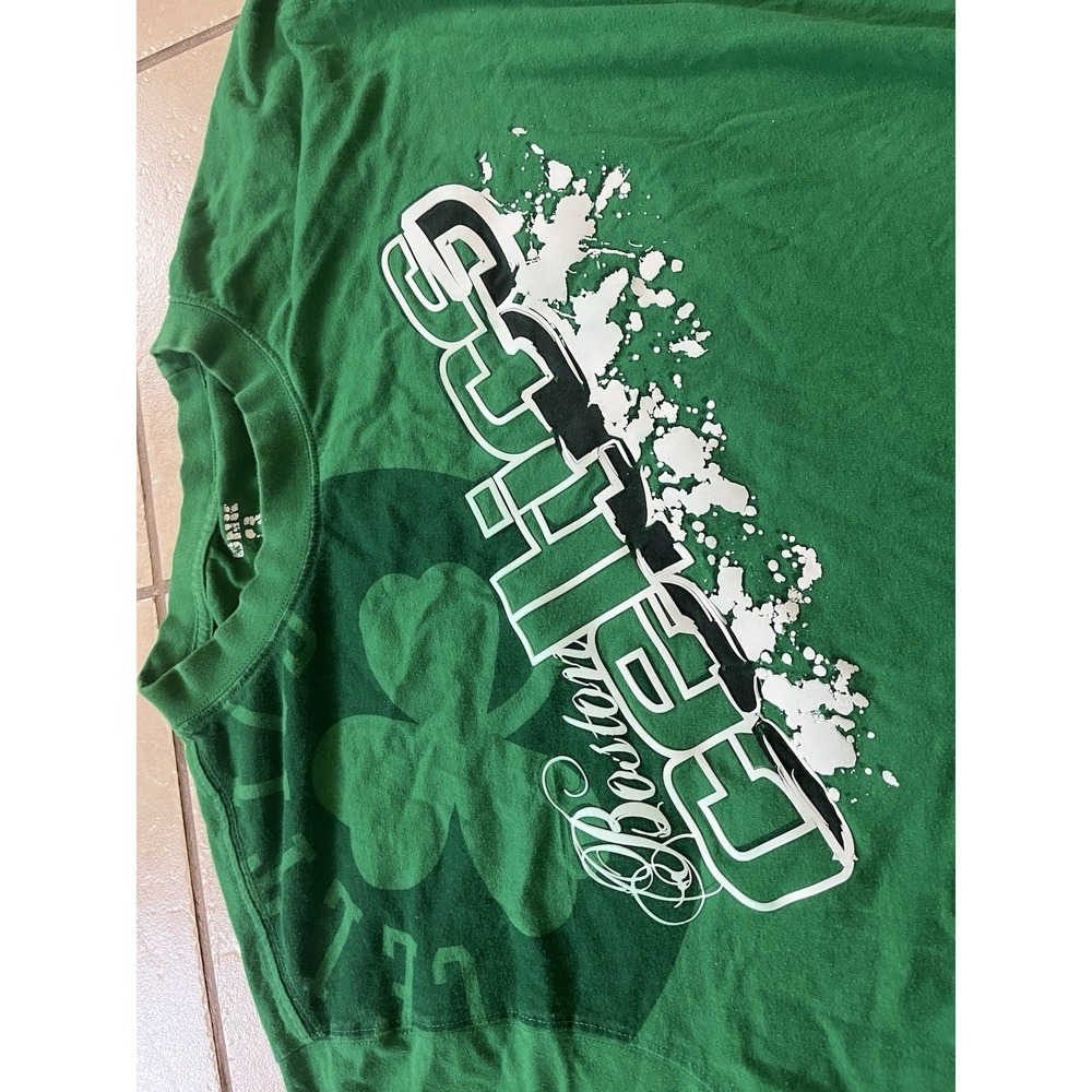 UNK NBA Boston Celtics Green Long Sleeve Shirt 2XL - Picture 3 of 4